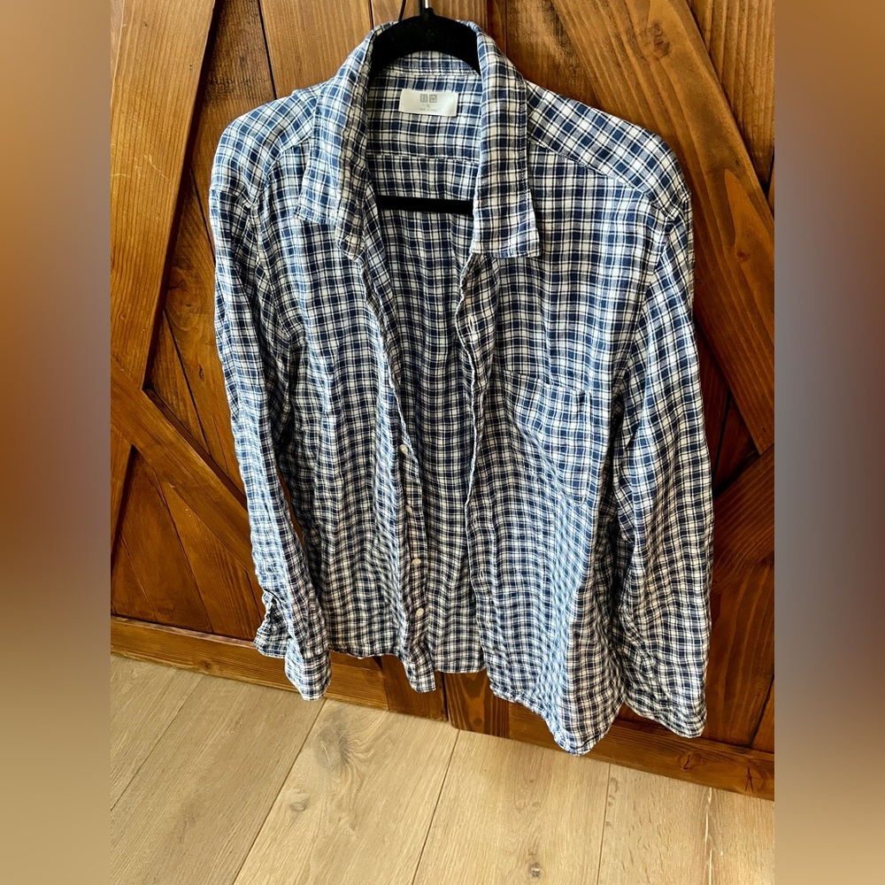 LINEN UNIQLO XL SHIRT